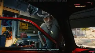 Cyberpunk 2077 leaked gameplay PS4 NOMAD lifepath