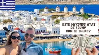 Cat de scump este Mykonos? Cazare, transport si... mancare VLOG #12
