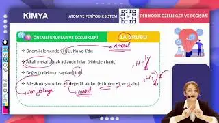 TYT Kimya Periyodik Sistemde Elementlerin Sınıflandırılması