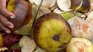 Art of Fruit Cutting in a Village | Natural and Organic