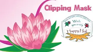 Clipping Mask Flower | Shape Builder Tool | Adobe Illustrator cc
