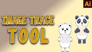 HOW TO CONVERT IMAGE INTO LINE ART IN ADOBE ILLUSTRATOR 😨😨😨💕💕💕