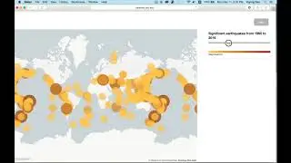 Earthquakes from 1965 to 2016