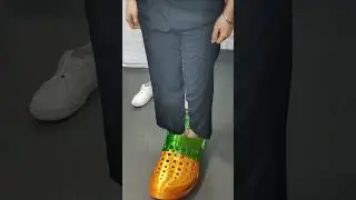 No one's Crocs are bigger than mine