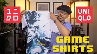 Metal Gear Solid, Street Fighter, Tekken Uniqlo T-Shirts