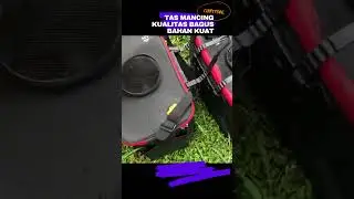 Tas Mancing Multifungsi Kompartemen Besar Tas Perlengkapan Memancing Bahan Berkualitas Kuat #short