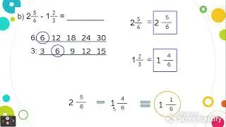 Adding and Subtracting Mixed Numbers with Unlike Denominators