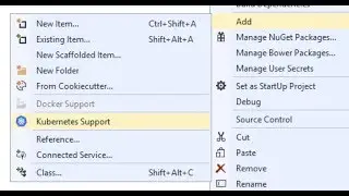 Visual Studio + Kubernetes