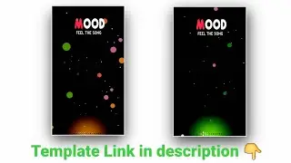 new full screen template |black screen template|avee player template| editing templates|black screen