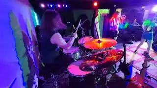 Absent Eyes Live @ The Suburbs - Full Drum-cam