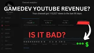 How Much Youtube Paid Me as Game Dev Channel