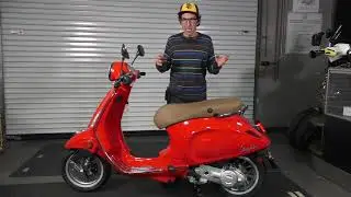 2020/21 Vespa Primavera 50 Limited Speed Scooter Review
