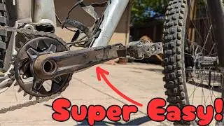 How To Remove Shimano Cranks || Hollowtech II