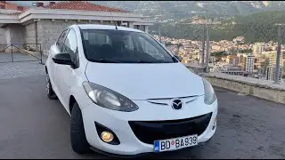 MAZDA 2 DE Установка сплиттера на бампер, подкраска элементов своими руками