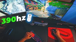 POV CS:GO Deathmatch on 390hz Acer Monitor (ASMR)