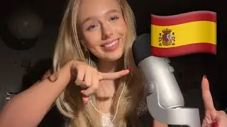 ASMR en español 🇪🇸 my favorite trigger words in spanish pt. 2