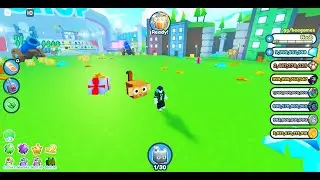 Playing Pet Sim Z (link in desc) #roblox