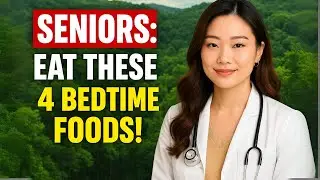 Seniors: Eat These 4 Bedtime Foods to Sleep All Night Naturally!