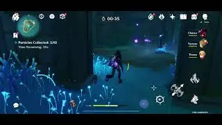 Collect 10 electro particles in 60 seconds -watatsumi ruins