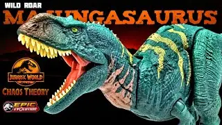 Mattel Jurassic World Chaos Theory Wild Roar "Major" Majungasaurus Review!!! Epic Evolution!!!