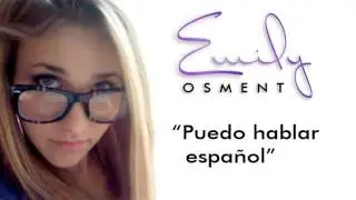 Emily Osment speak in Spanish