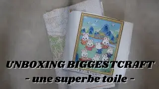 UNBOXING BIGGESTCRAFT - a superb canvas 👌❤️