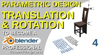 Blender Geometry Nodes Parametric Design - Translation and Rotation Correction