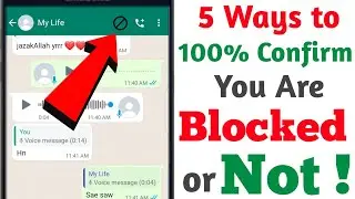 How to know if someone blocked you on whatsapp