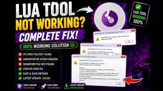 How to Fix Lua Tools Not Working After the New Steam Update