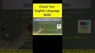 #sentenceimprovement #connectors #english #basicsofenglishgrammar #ssc #shorts #youtubeshorts #viral