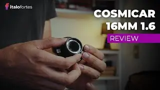 [REVIEW] COSMICAR 16MM 1.6 - A lente MAIS BARATA para BMPCC4K