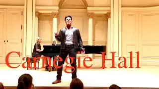 John Teng Performs at Carnegie Hall Singing "Somewhere Only We Know" by Keane.