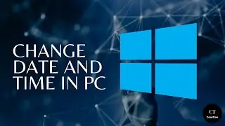 How to change date & time in your PC / @CreaTion_T