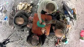 Выжираем под тентом