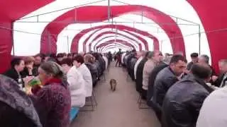 Обычная свадьба в Осетии