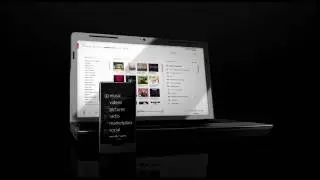 ZuneHD Interface Animations