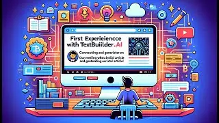 First Experience with TextBuilder.ai: Connecting and Generating Our Initial Article!