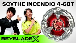 BEYBLADE X | Meet the new SCYTHE INCENDIO 4-60T!!
