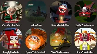 Choo Choo Charles vs Bus Eater,Spider Train Monster Survival,Scary Train,Indian Train,Horror Train