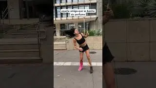 Aquela amiga que se banha de perfume #humor #turmadavalzinha
