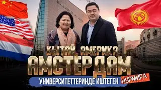 КЫТАЙ, АМЕРИКА, АМСТЕРДАМ УНИВЕРСИТЕТТЕРИНДЕ ИШТЕГЕН НУРМИРА | ДООР ЛАЙФ МЕДИА | МЕКЕНДЕШТЕР