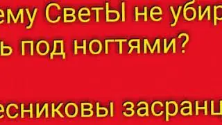 "Чистые руки" Светы Колесниковой