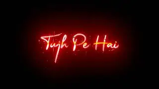 Black screen lyrics status WhatsApp status video. #black_screen #lyricsvideo ⭐