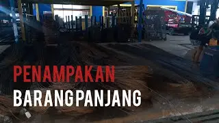 Suasana malam di Toko besi Mega baja