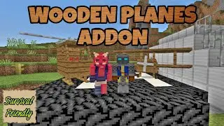 Addon/Mod Wooden Planes Minecraft Bedrock/PE