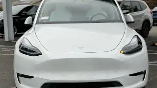 Испортила свой новый Tesla Model Y