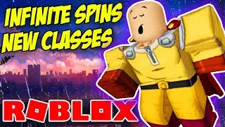 WE GOT INFINITE SPINS and ALL CLASSES in ONE PUNCH MAN: DESTINY - Roblox