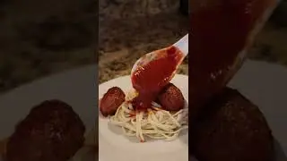 Yes, I used linguini. Yes, all the ingredients are premade. But that's why it's American Spaghetti.