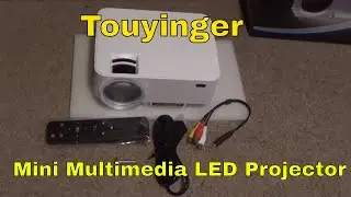 Touyinger Mini Multimedia LED Projector [Quick Glance] [Unboxed]