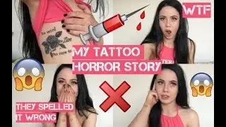 MY TATTOO HORROR STORY! STORY TIME. | Ella Power 2018 |